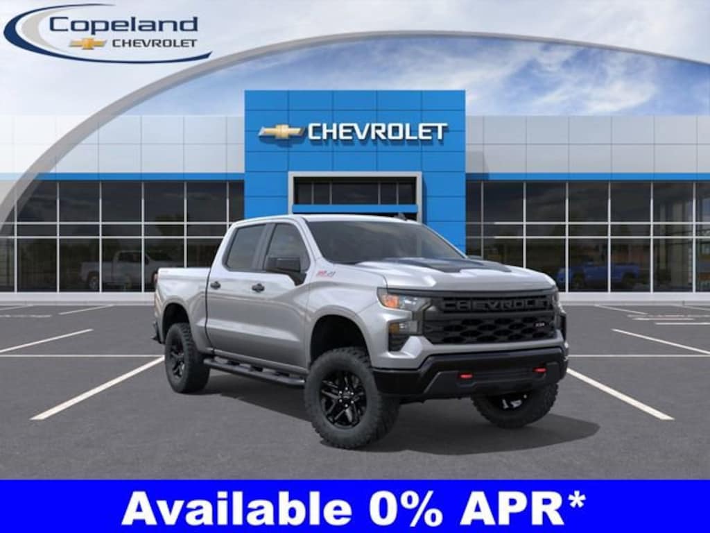 New 2026 Chevrolet Silverado 1500 Custom Trail Boss Truck