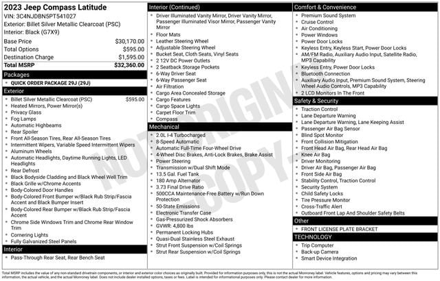 2023 Jeep Compass Latitude - Photo 33