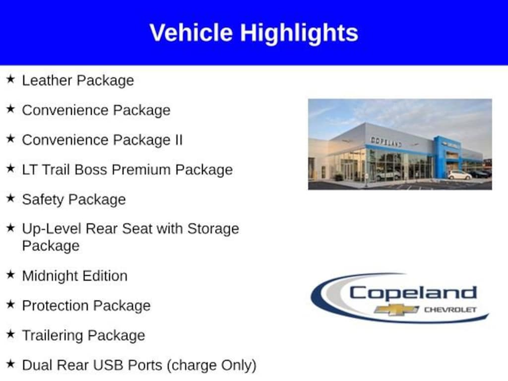 New 2026 Chevrolet Silverado 1500 LT Trail Boss Truck