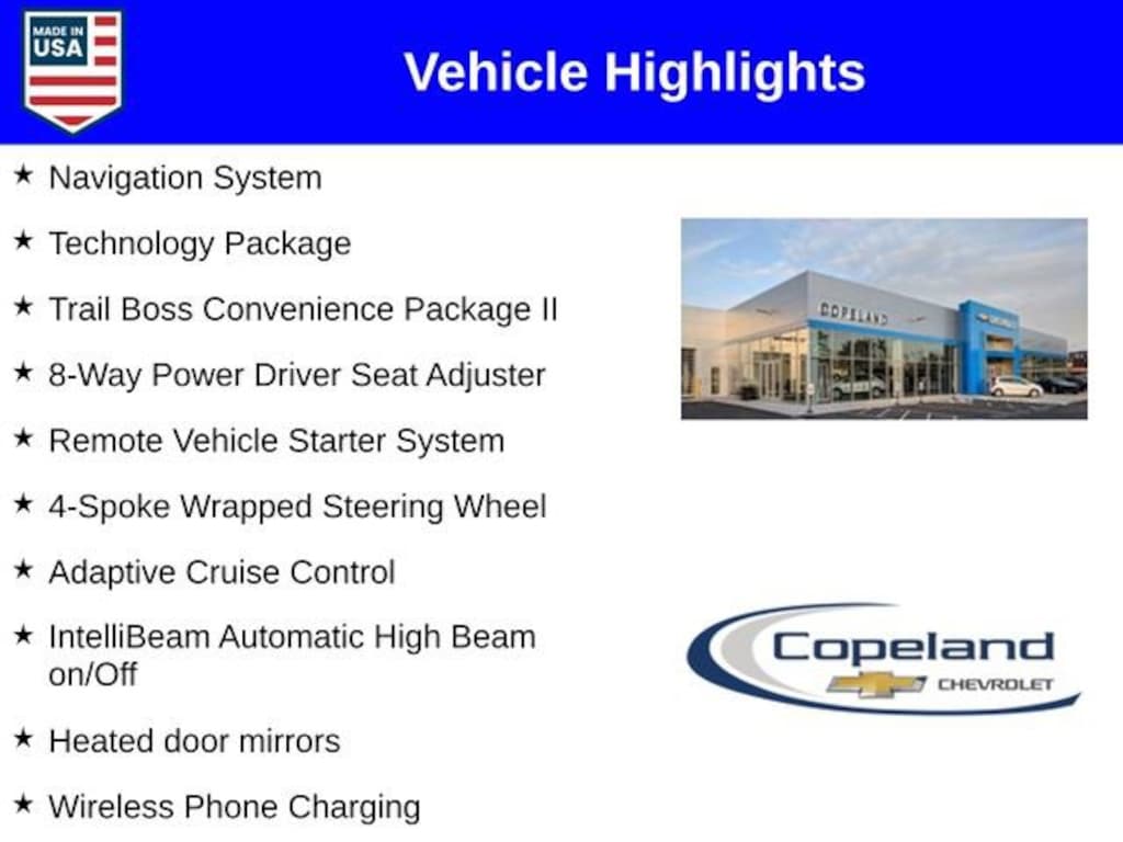 New 2026 Chevrolet Colorado Trail Boss Truck