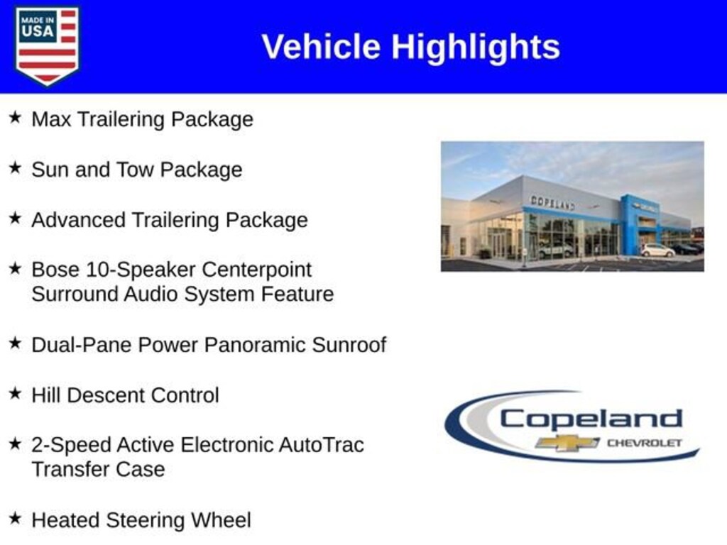 New 2026 Chevrolet Tahoe Premier SUV