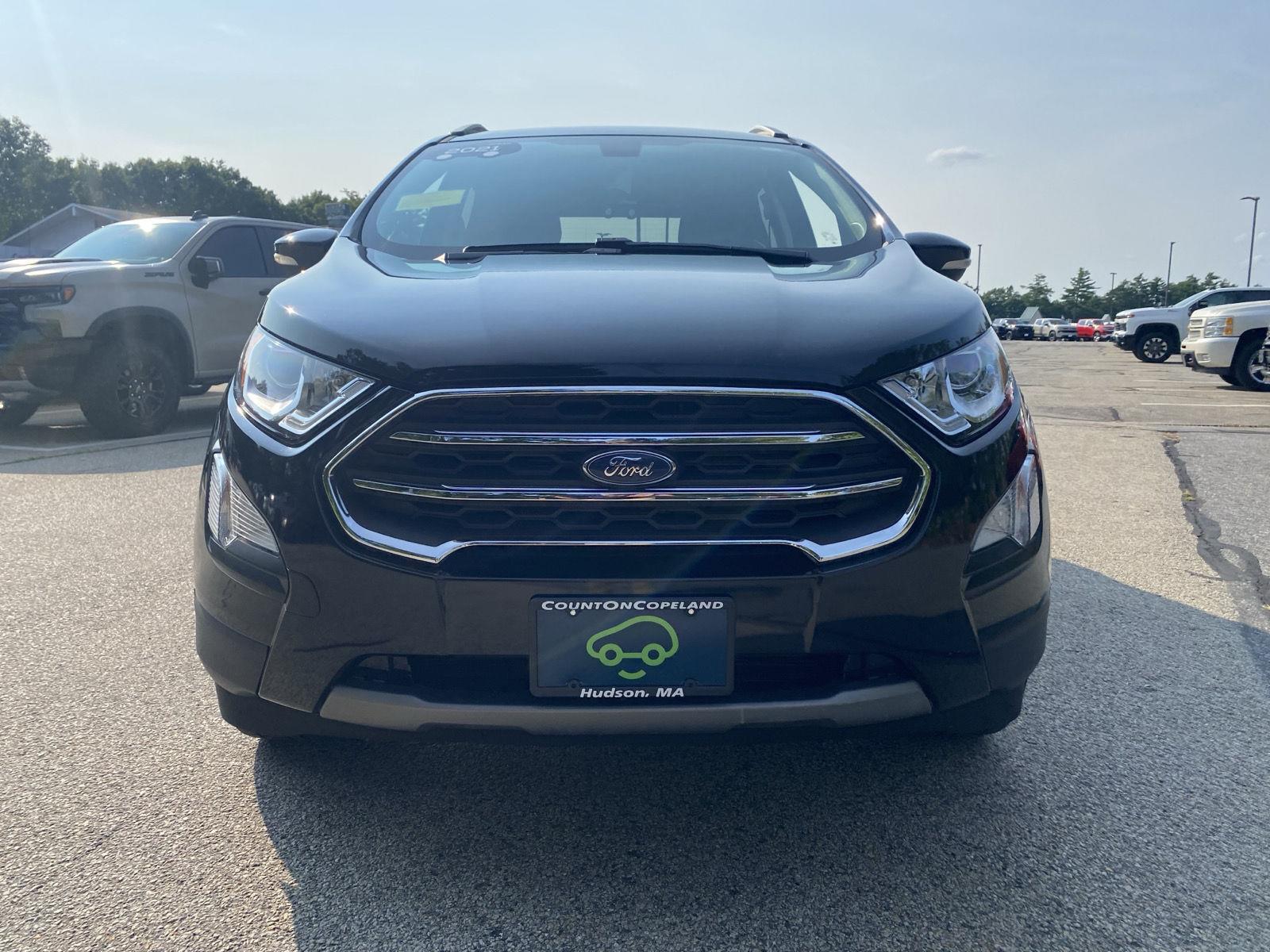 Used 2021 Ford EcoSport Titanium with VIN MAJ6S3KL1MC434564 for sale in Hudson, MA