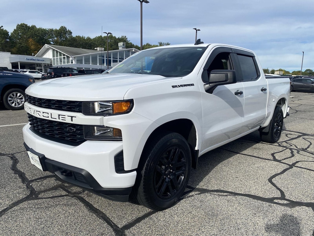 Used 2021 Chevrolet Silverado 1500 Custom Truck Crew Cab