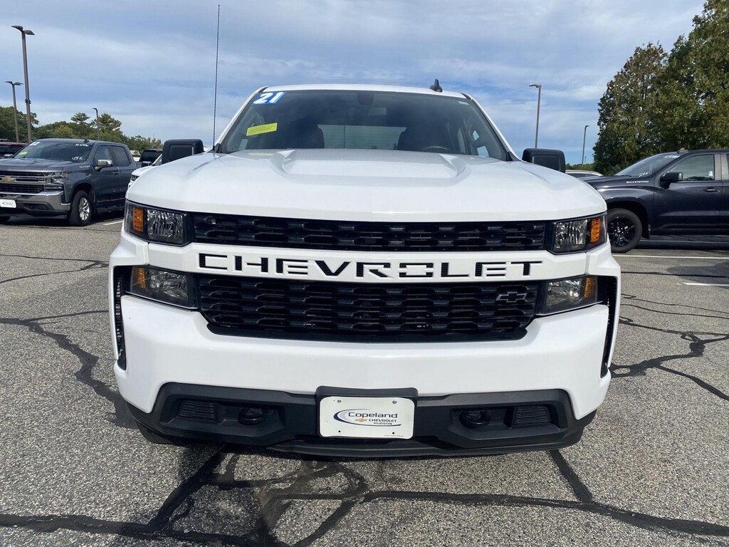 Used 2021 Chevrolet Silverado 1500 Custom Truck Crew Cab