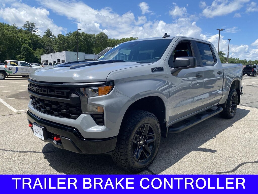 Used 2024 Chevrolet Silverado 1500 Custom Trail Boss Truck Crew Cab