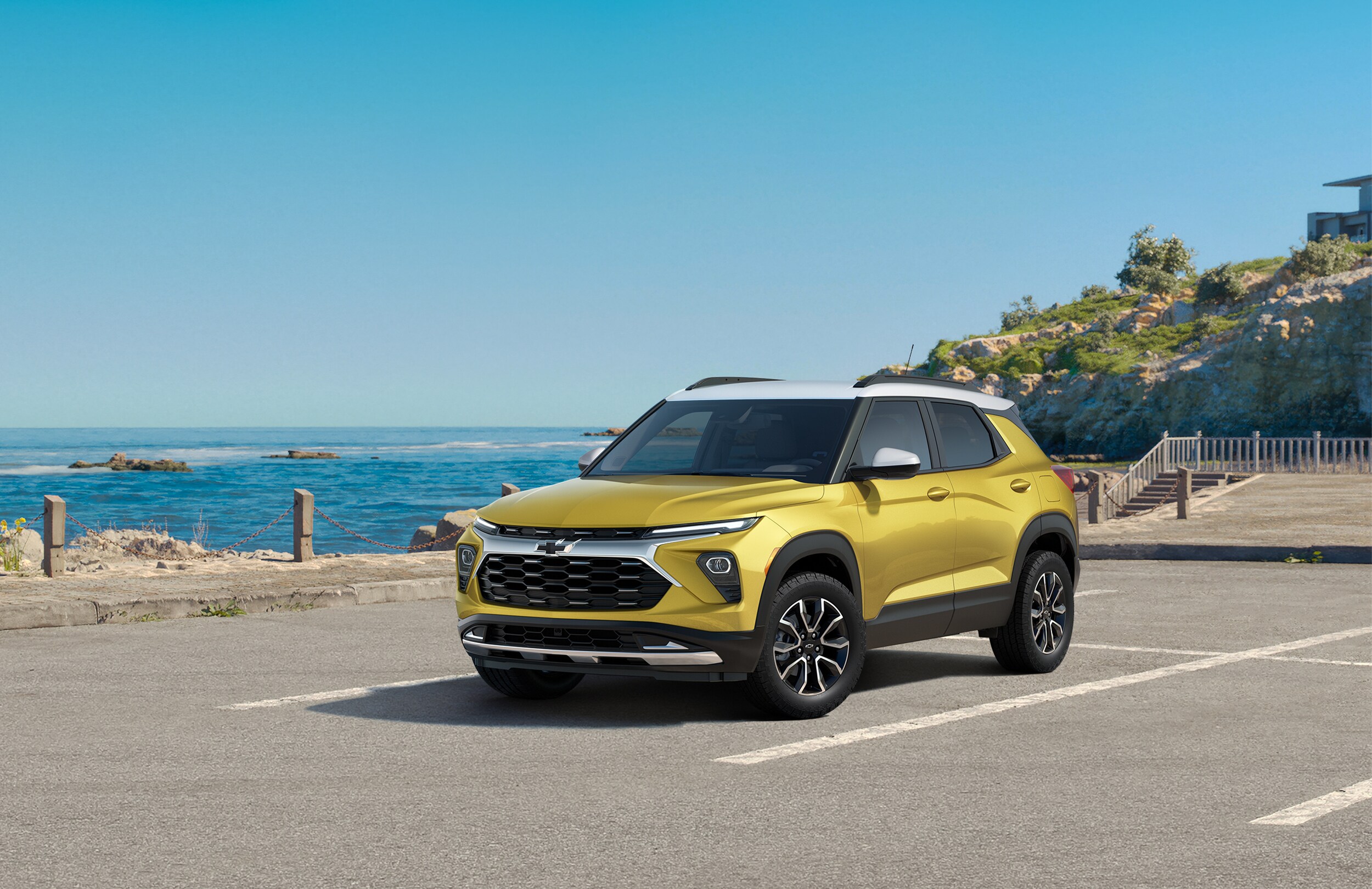 2025 Chevrolet Trailblazer at the beach