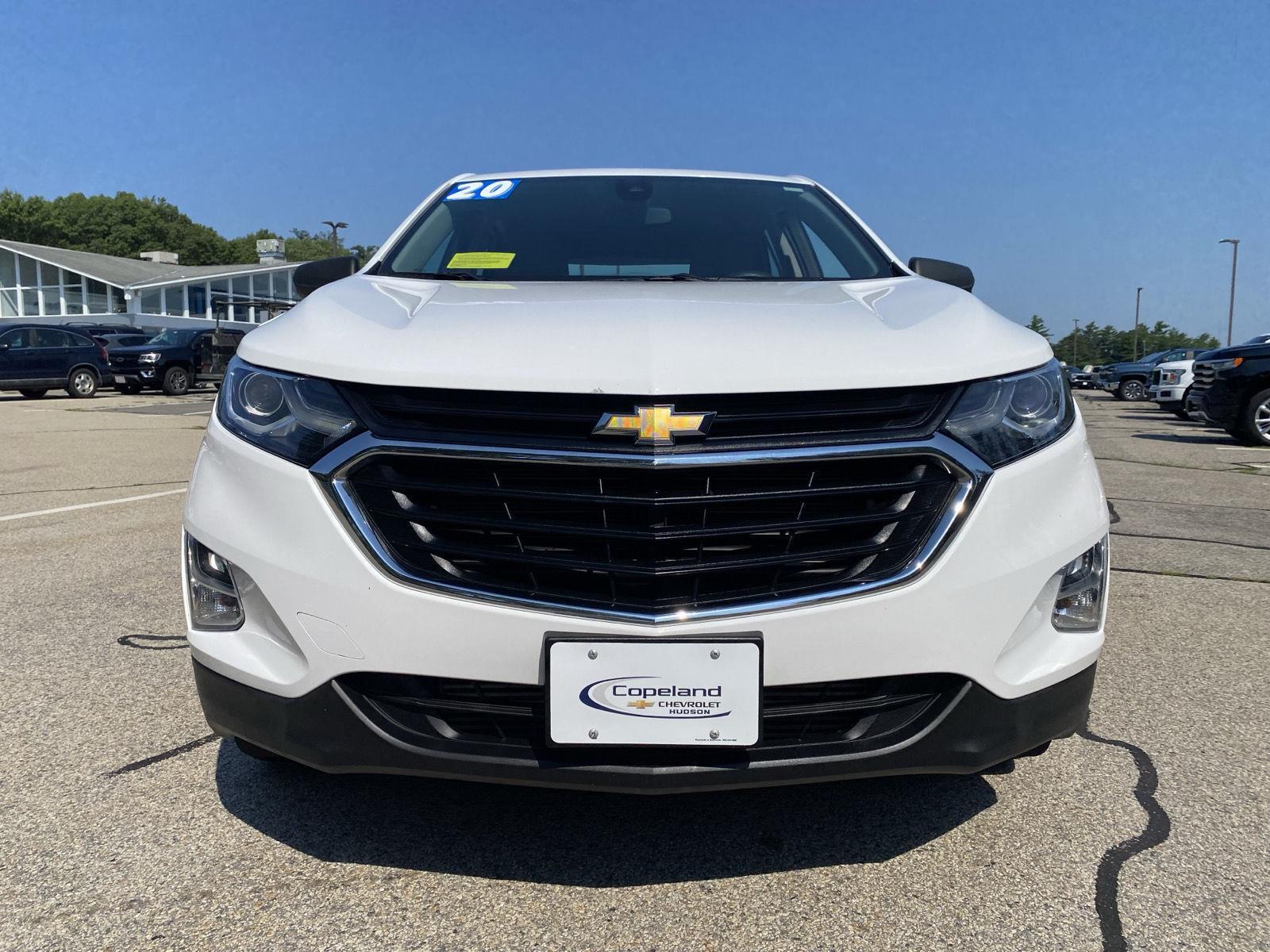 Used 2020 Chevrolet Equinox LS with VIN 3GNAXSEV3LS546764 for sale in Hudson, MA