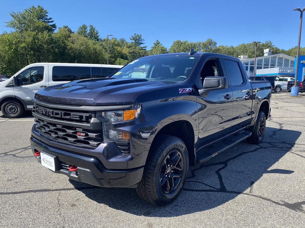 Used 2022 Chevrolet Silverado 1500 Custom Trail Boss Truck Crew Cab