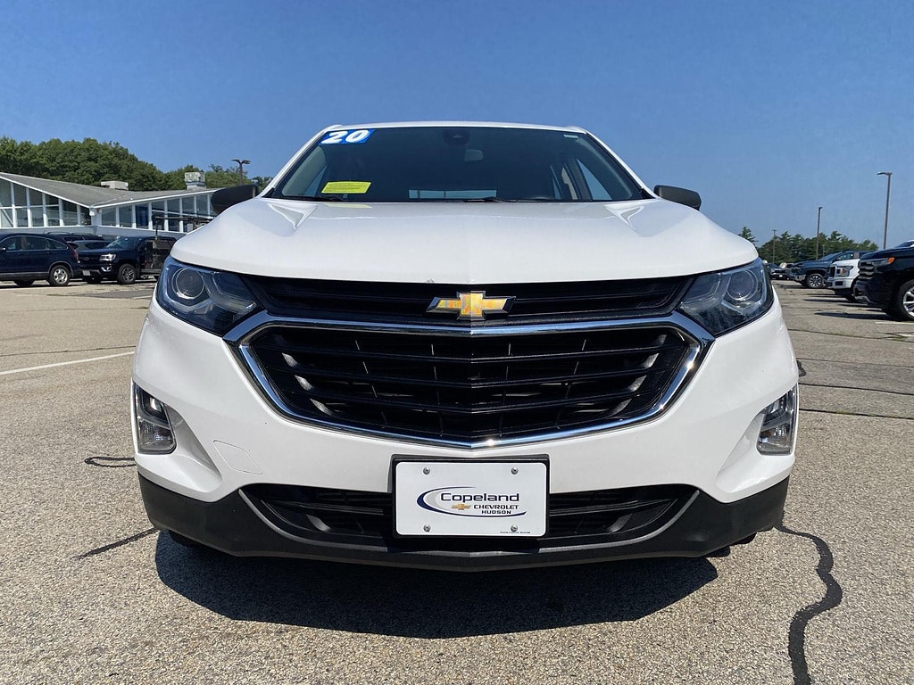 Used 2020 Chevrolet Equinox LS with VIN 3GNAXSEV3LS546764 for sale in Hudson, MA