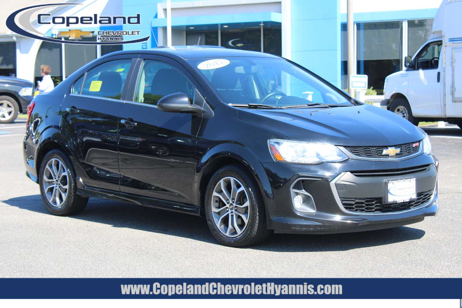 Used 2017 Chevrolet Sonic LT with VIN 1G1JD5SG2H4175511 for sale in Barnstable, MA