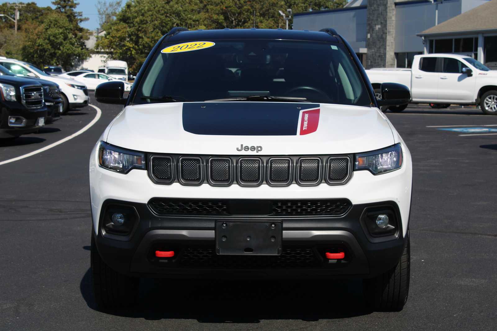 Used 2022 Jeep Compass Trailhawk with VIN 3C4NJDDB2NT235774 for sale in Barnstable, MA