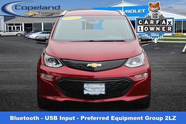 Used 2020 Chevrolet Bolt EV Premier with VIN 1G1FZ6S07L4105818 for sale in Hyannis, MA