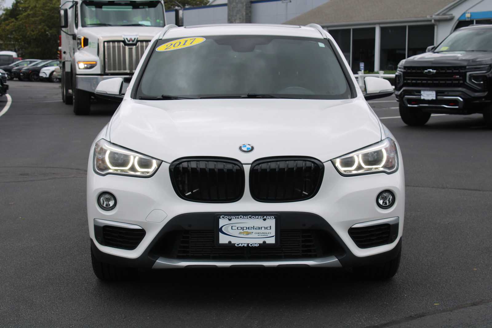 Used 2017 BMW X1 28i with VIN WBXHT3C34H5F83176 for sale in Barnstable, MA