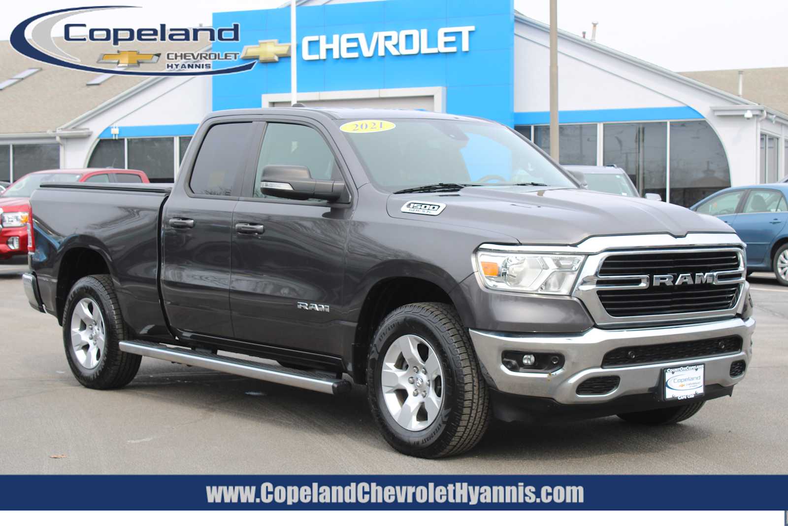 2021 RAM 1500 Big Horn/Lone Star 4x4 Quad Cab 6'4's photo