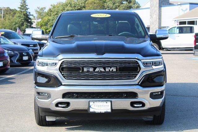 Used 2021 RAM Ram 1500 Pickup Limited with VIN 1C6SRFHT5MN560998 for sale in Hyannis, MA