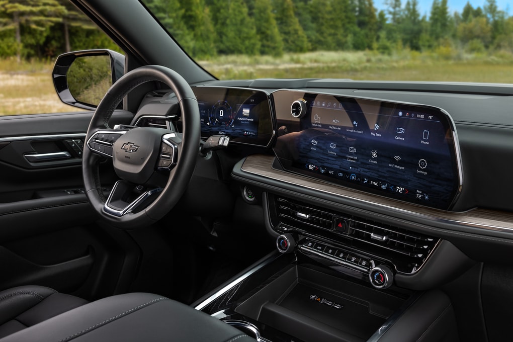 Chevy Tahoe interior and technology