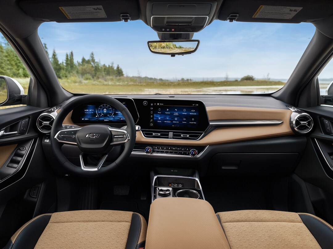 Chevrolet Blazer touchscreen and instrument panel