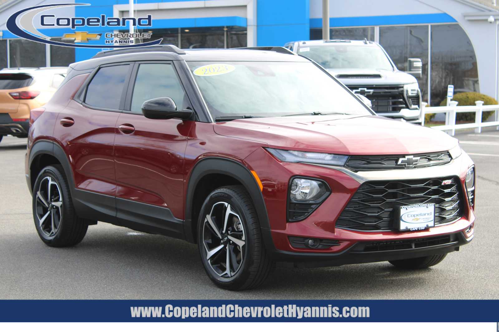 Red (Crimson) 2023 Chevrolet Trailblazer RS AWD SUV / Crossover Four-Wheel Drive 9-Speed Automatic