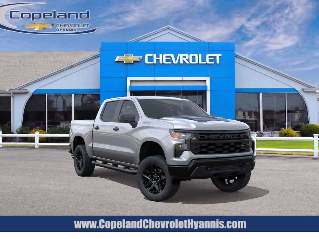 New 2026 Chevrolet Silverado 1500 Custom Trail Boss Truck