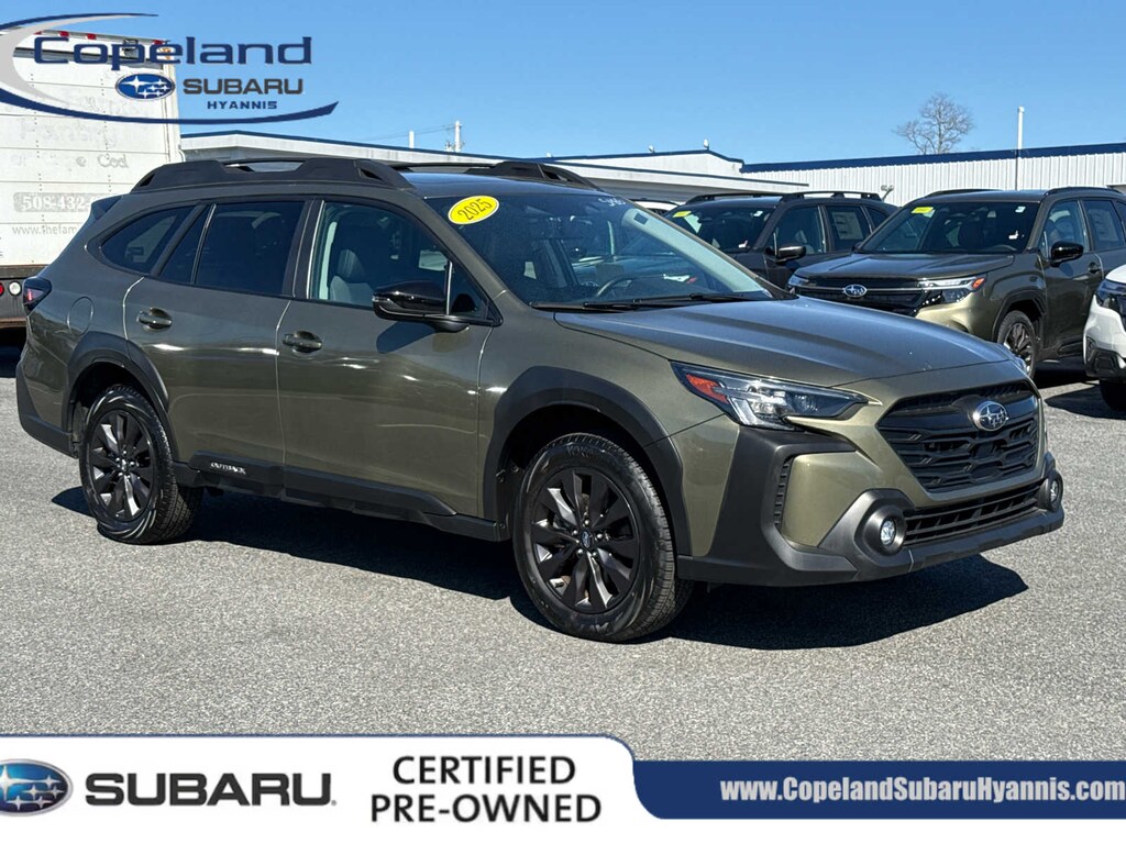 Certified 2025 Subaru Outback Onyx Edition AWD