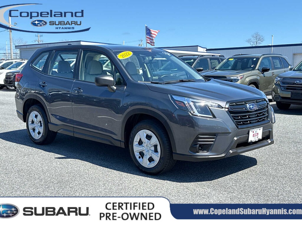 Certified 2022 Subaru Forester CVT