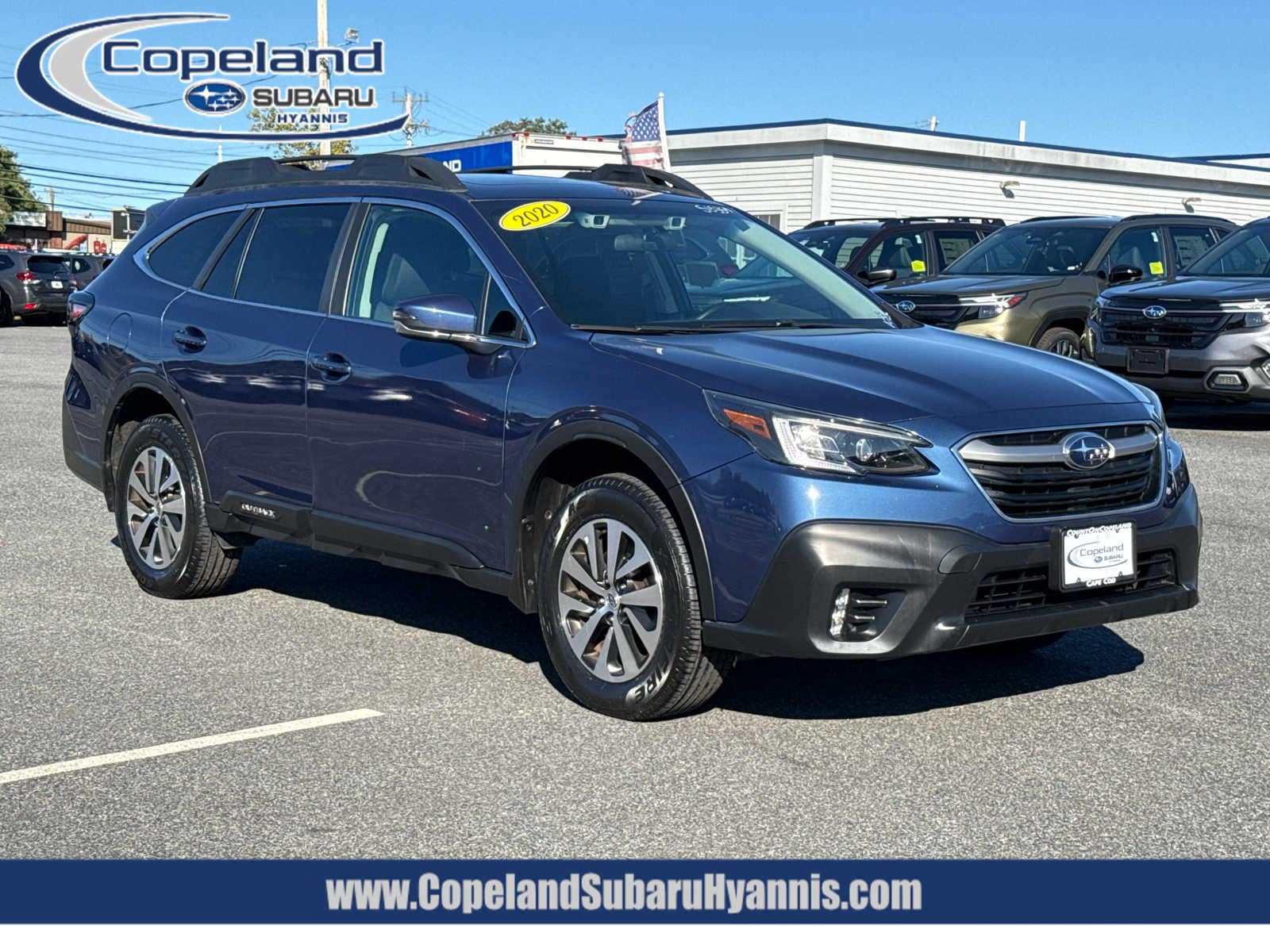 Used 2020 Subaru Outback Premium with VIN 4S4BTAEC4L3246105 for sale in Barnstable, MA