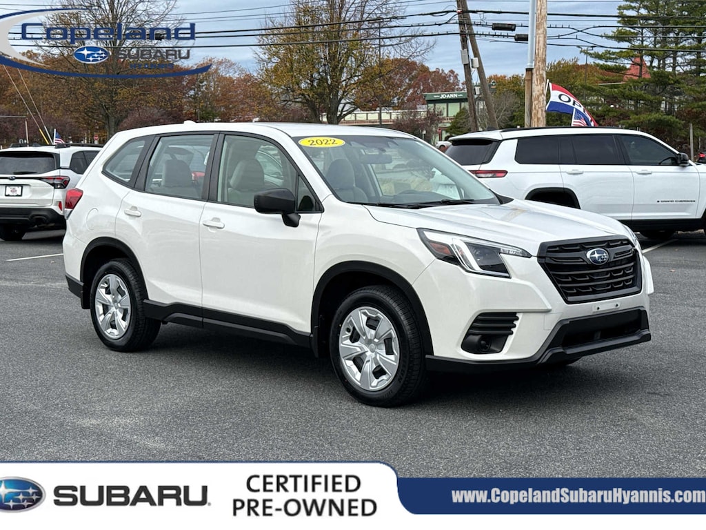 Certified 2022 Subaru Forester CVT