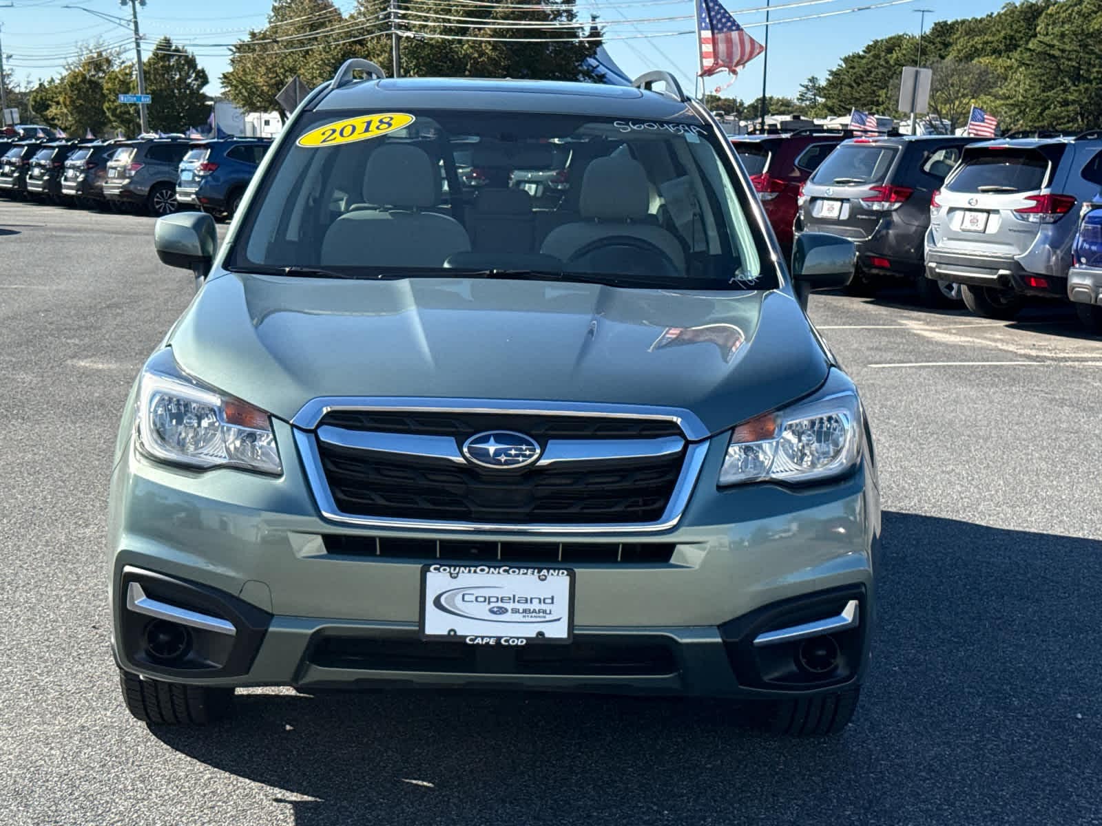Used 2018 Subaru Forester Premium with VIN JF2SJAEC1JH432468 for sale in Barnstable, MA