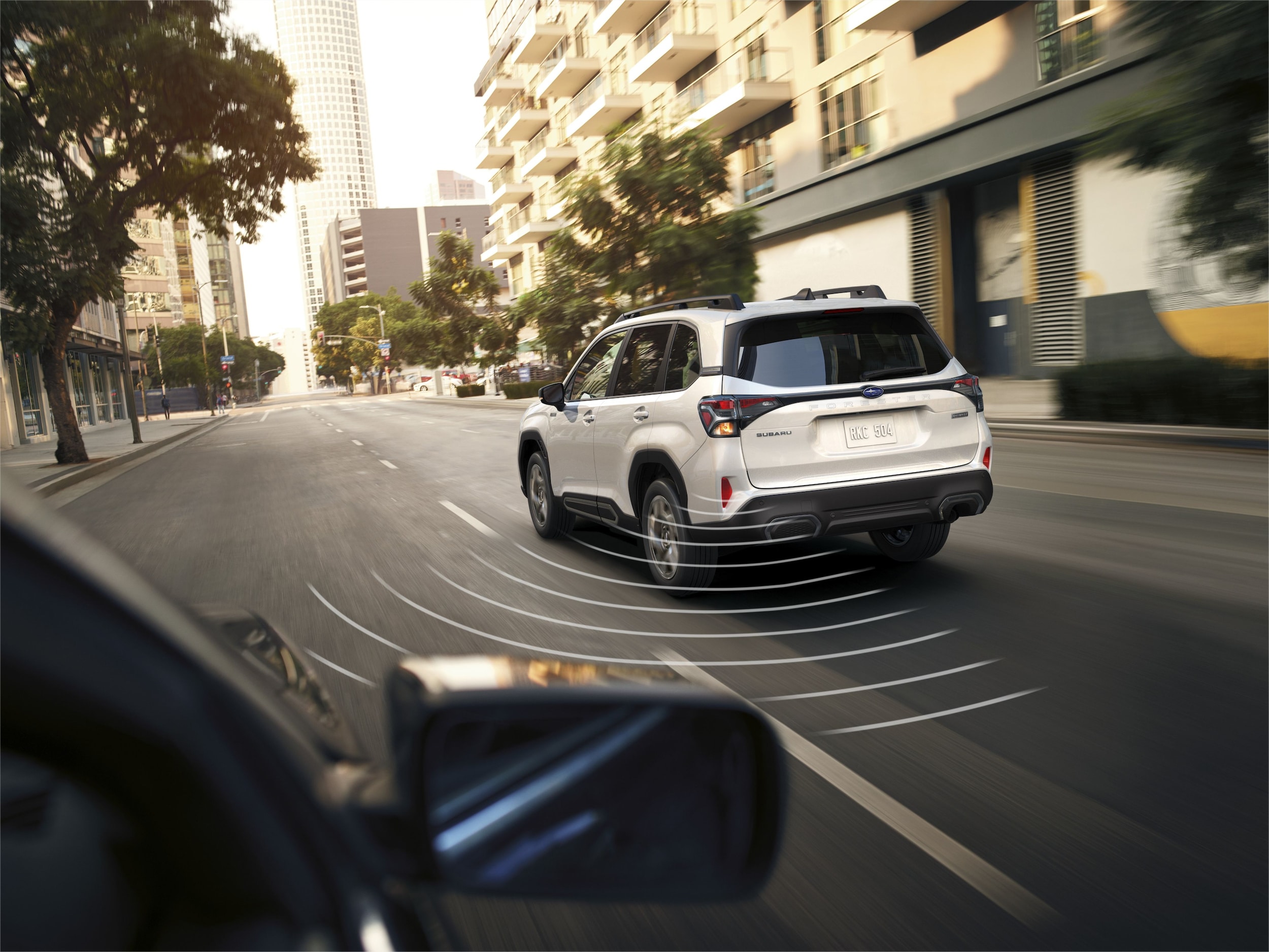 Subaru Forester Hybrid blind spot detection