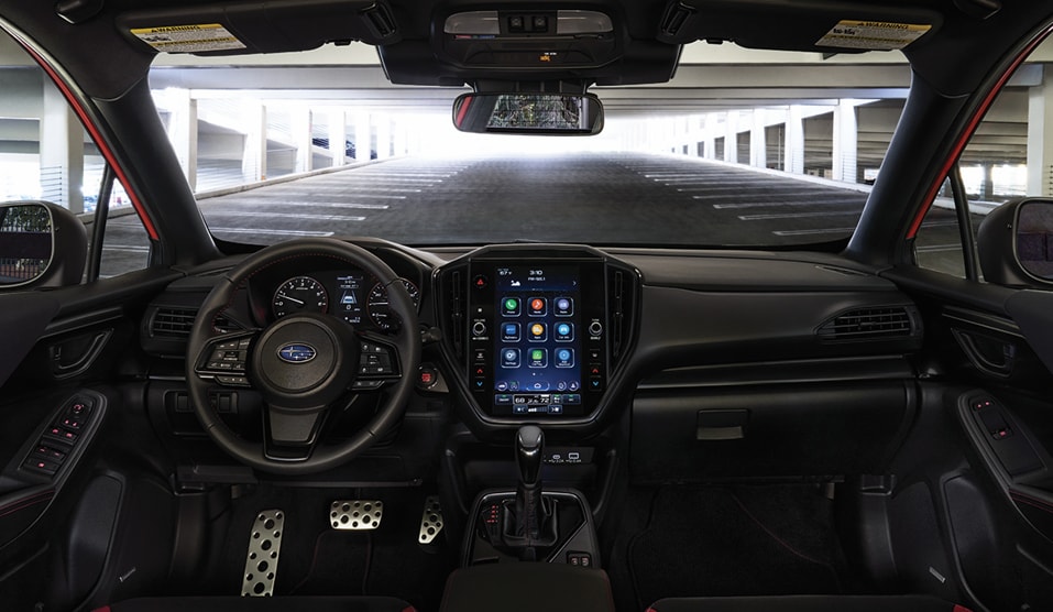 Subaru Impreza dashboard view