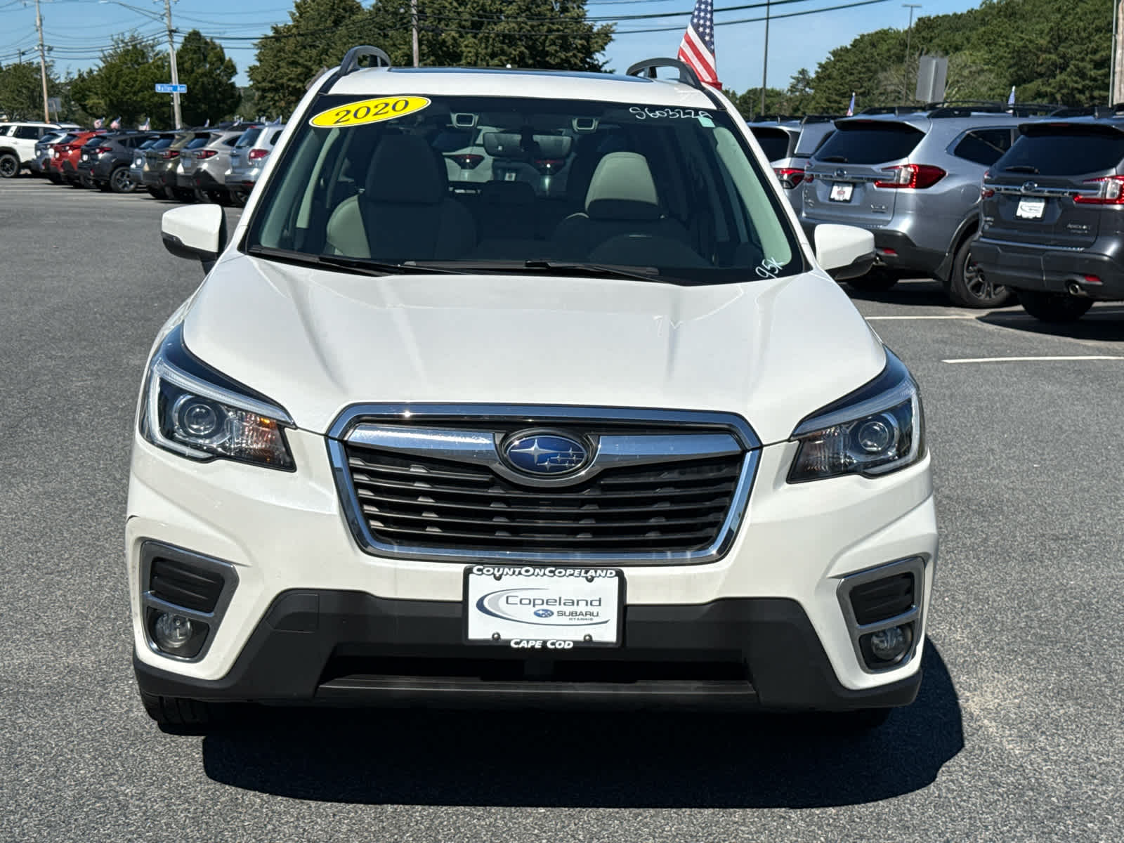 Used 2020 Subaru Forester Limited with VIN JF2SKAUC3LH539605 for sale in Barnstable, MA