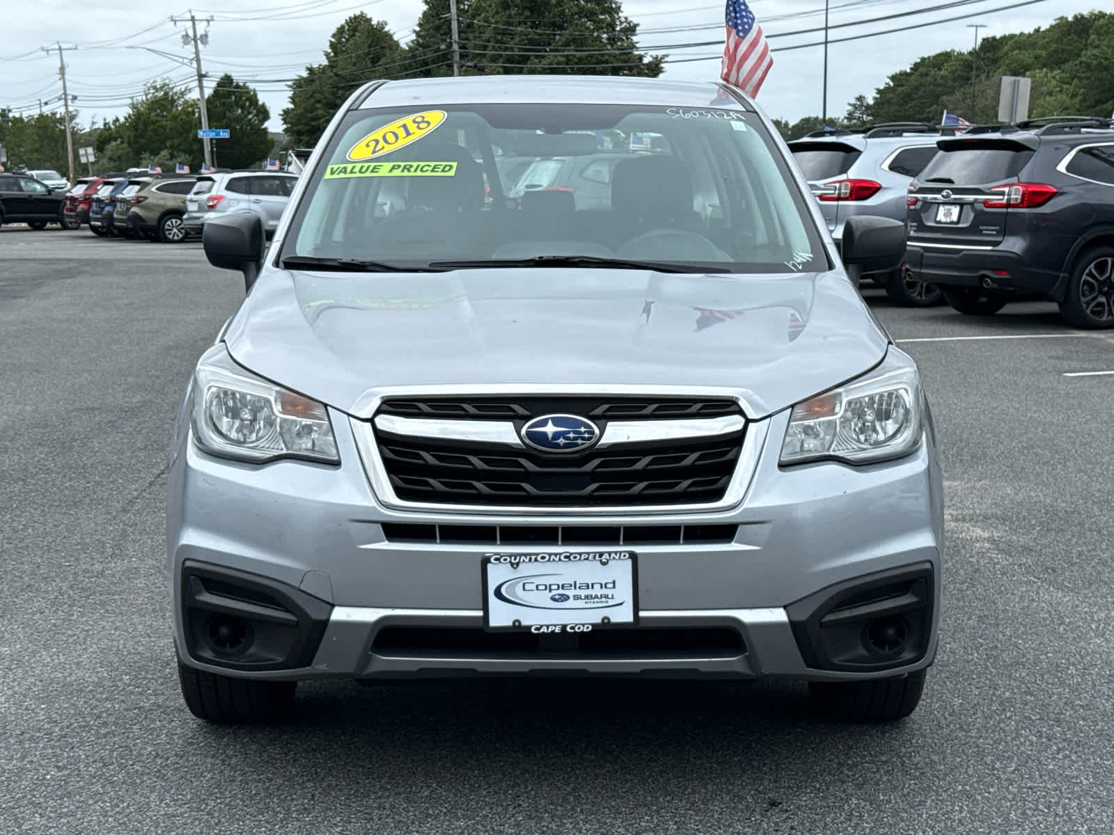 Used 2018 Subaru Forester Base with VIN JF2SJAAC7JH546674 for sale in Barnstable, MA