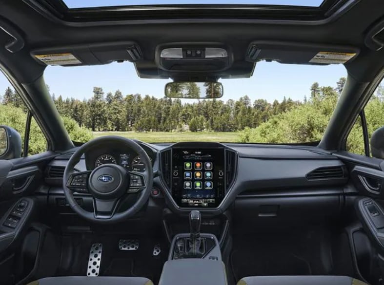 Subaru Crosstrek interior and technology