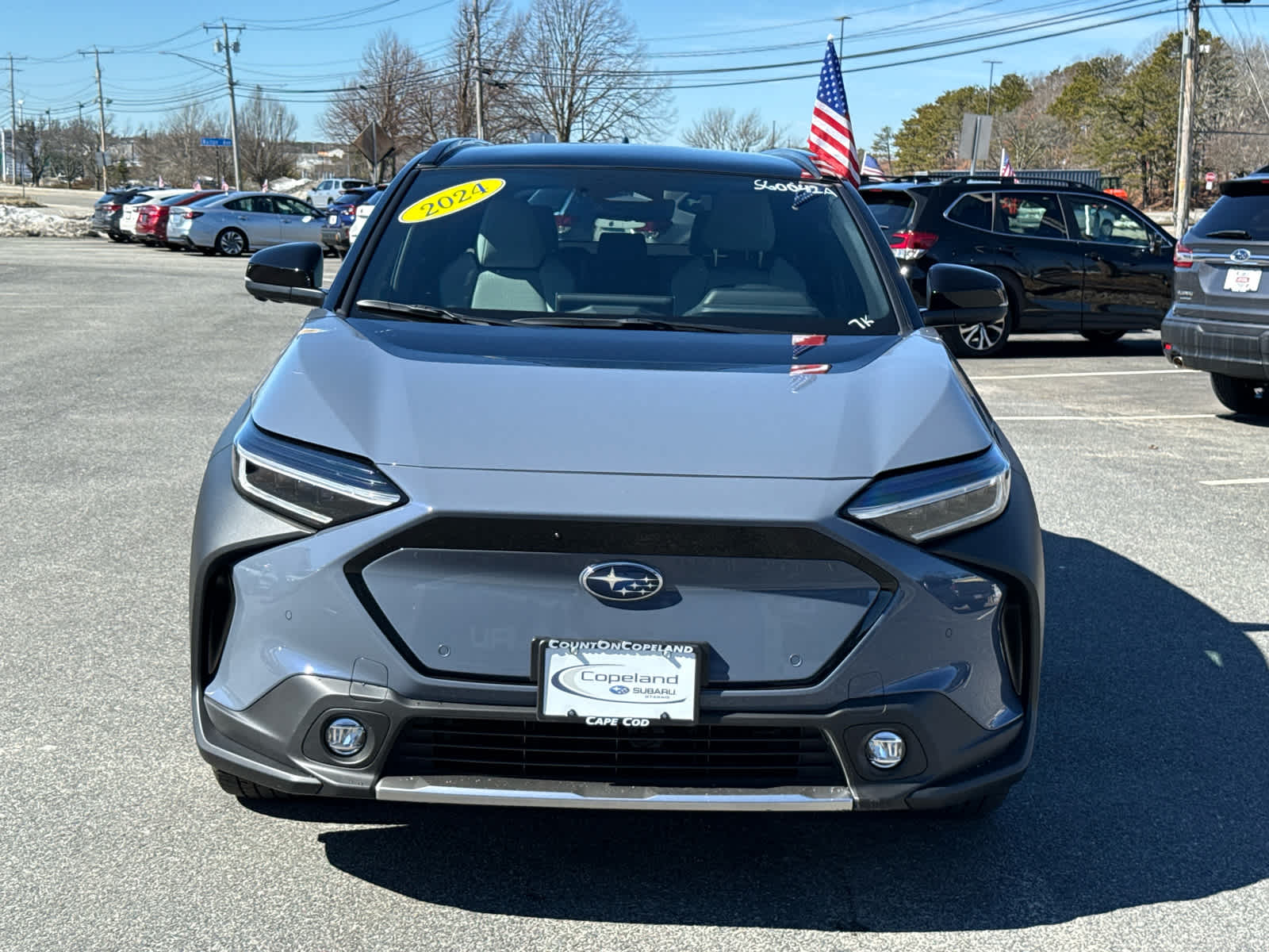 Used 2024 Subaru Solterra Touring with VIN JTMABABA0RA053895 for sale in Barnstable, MA