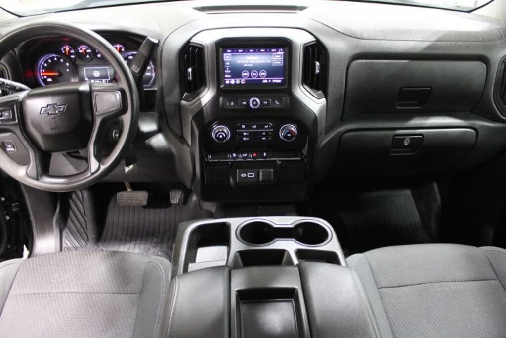 Used 2021 Chevrolet Silverado 1500 Custom Trail Boss Truck Crew Cab