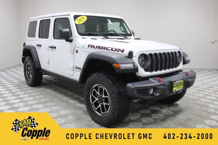 White 2025 Jeep Wrangler SUV / Crossover Four-Wheel Drive