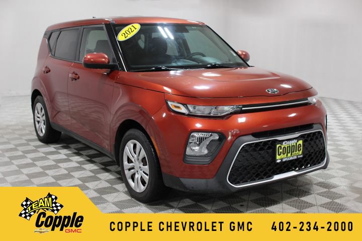 Used 2021 Kia Soul LX with VIN KNDJ23AU6M7741882 for sale in Louisville, NE