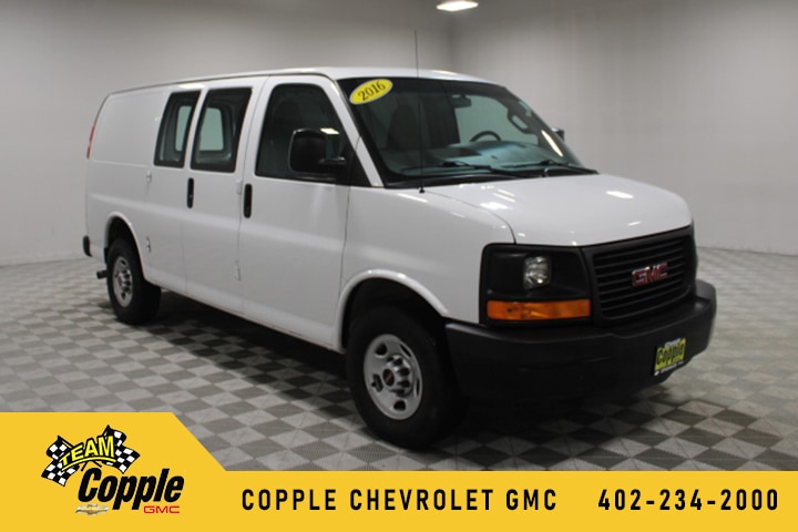 Used 2016 GMC Savana Cargo Work Van with VIN 1GTW7AFG0G1204933 for sale in Louisville, NE