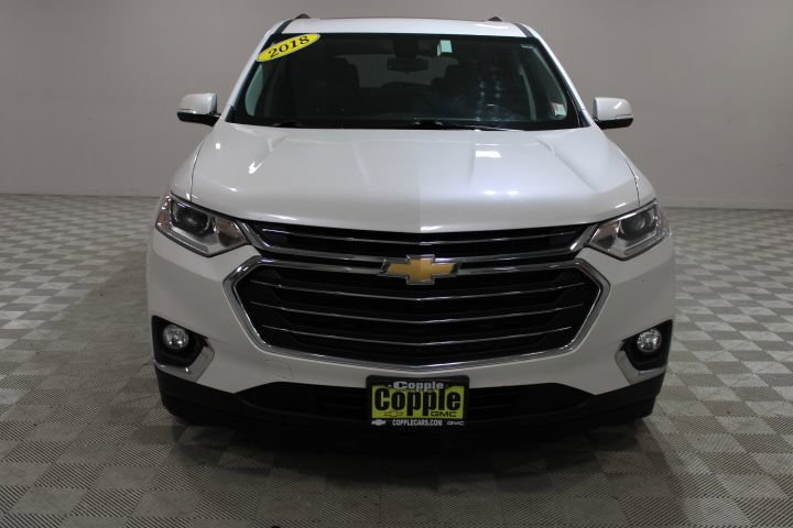 Used 2018 Chevrolet Traverse 3LT with VIN 1GNEVHKW0JJ138938 for sale in Louisville, NE