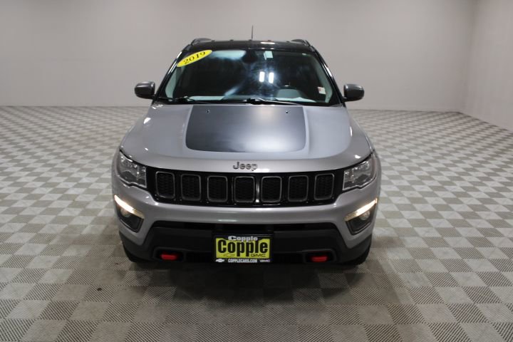 Used 2019 Jeep Compass Trailhawk with VIN 3C4NJDDB7KT733027 for sale in Louisville, NE