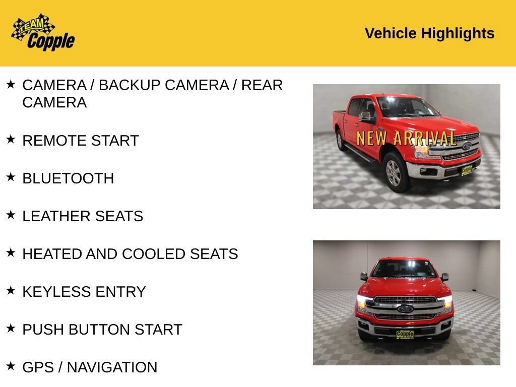 Used 2018 Ford F-150 Lariat