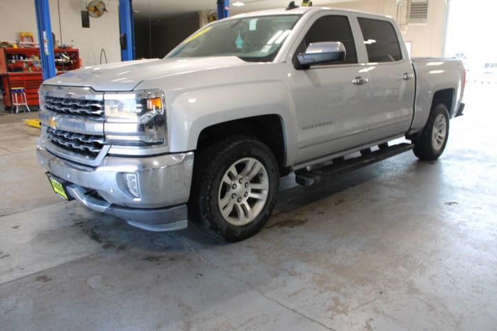 Used 2018 Chevrolet Silverado 1500 LTZ Truck Crew Cab