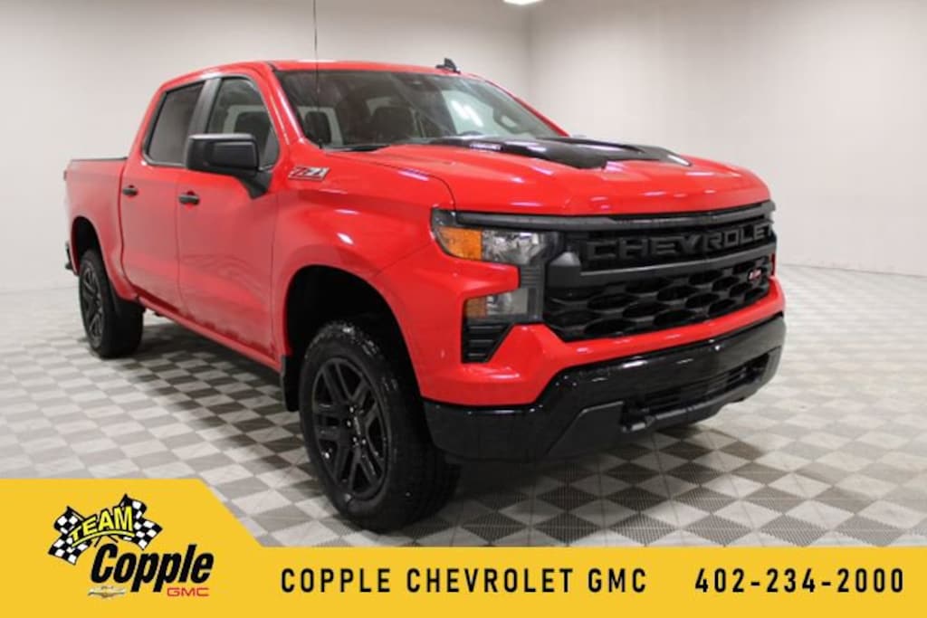 New 2026 Chevrolet Silverado 1500 Custom Trail Boss Truck