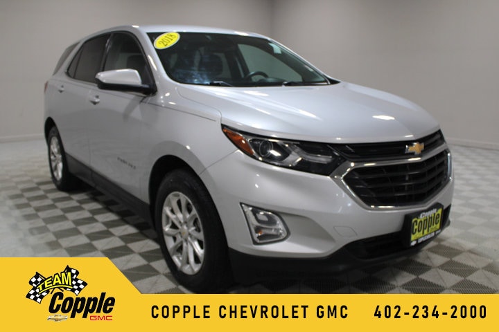 Used 2018 Chevrolet Equinox LT with VIN 2GNAXJEV1J6163458 for sale in Louisville, NE