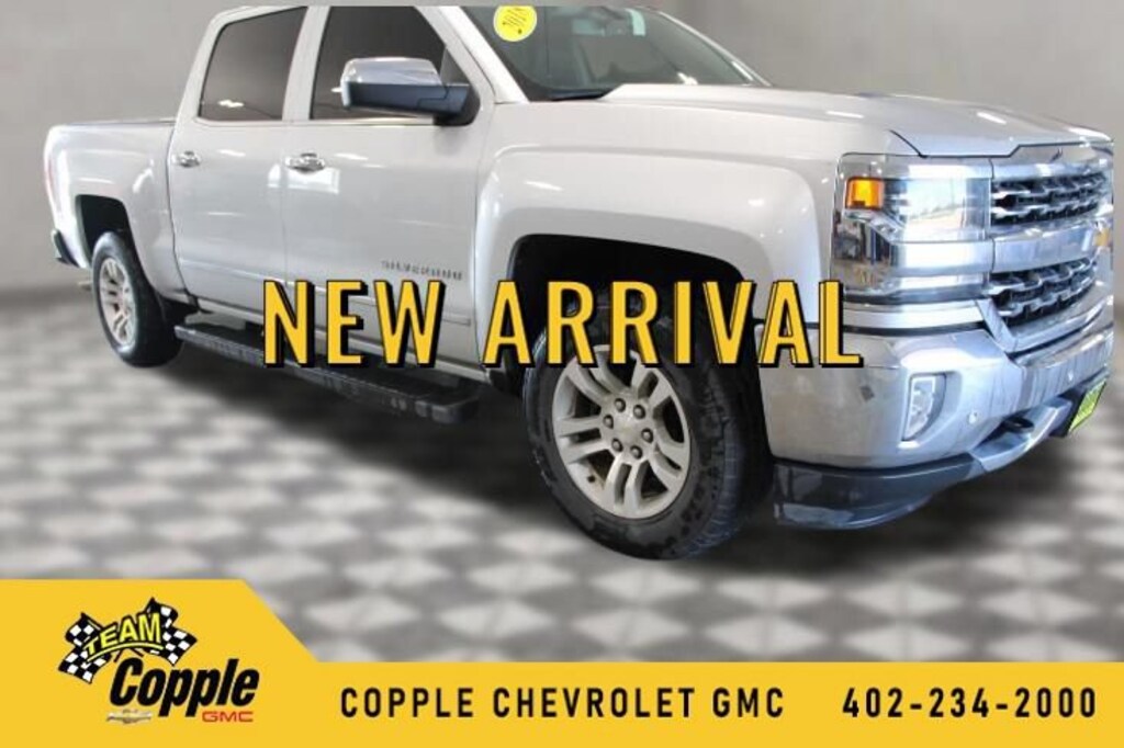 Used 2018 Chevrolet Silverado 1500 LTZ Truck Crew Cab