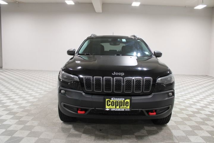Used 2019 Jeep Cherokee Trailhawk with VIN 1C4PJMBX9KD468608 for sale in Louisville, NE