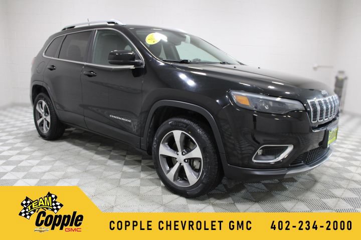 Used 2019 Jeep Cherokee Limited with VIN 1C4PJMDX7KD419016 for sale in Louisville, NE