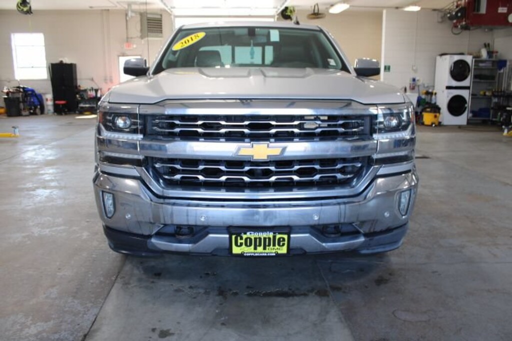 Used 2018 Chevrolet Silverado 1500 LTZ Truck Crew Cab