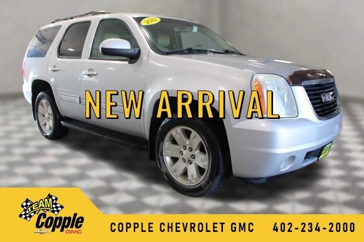 Quicksilver Metallic 2012 GMC Yukon SUV / Crossover Four-Wheel Drive Automatic
