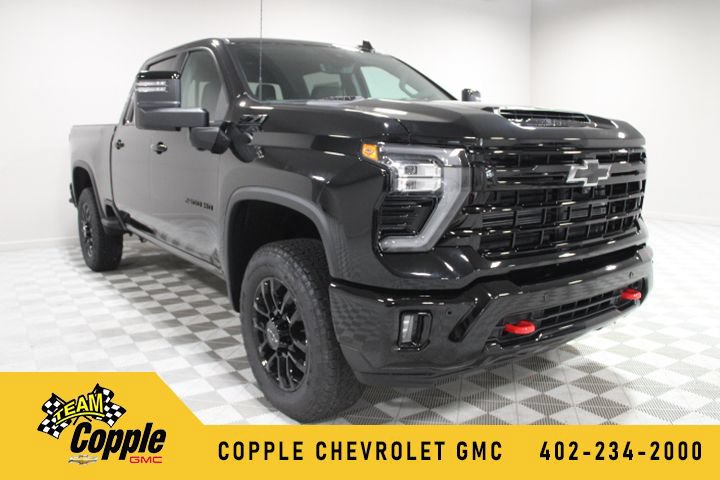 Black 2026 Chevrolet Silverado 2500HD Pickup Truck Four-Wheel Drive Automatic